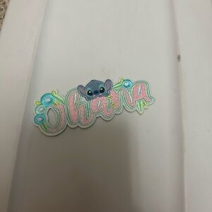 Disney Ohana Patch with Stitch